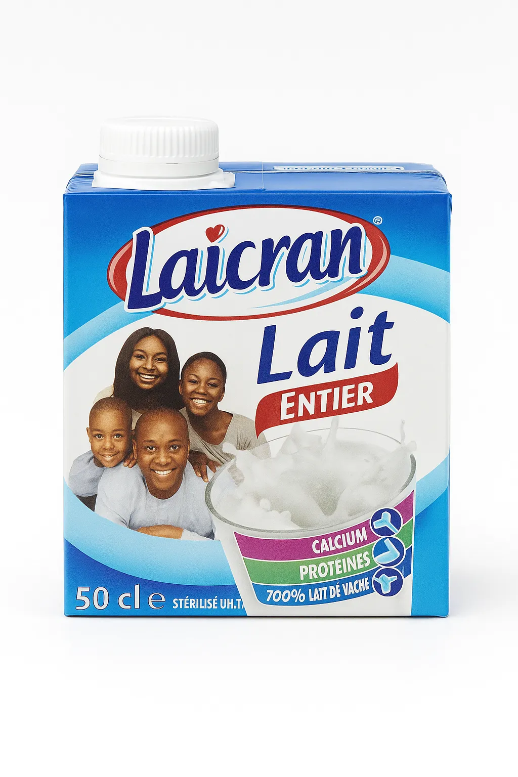 lait laicran entier 50CL - Epicerie Sucrée| Supermarche Dakar-Senegal